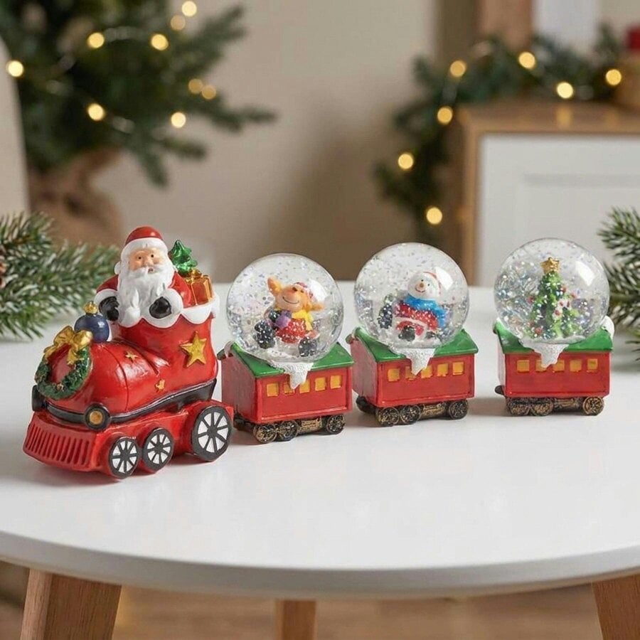 Garden Greatness All Aboard! Santa's Train Statement Light