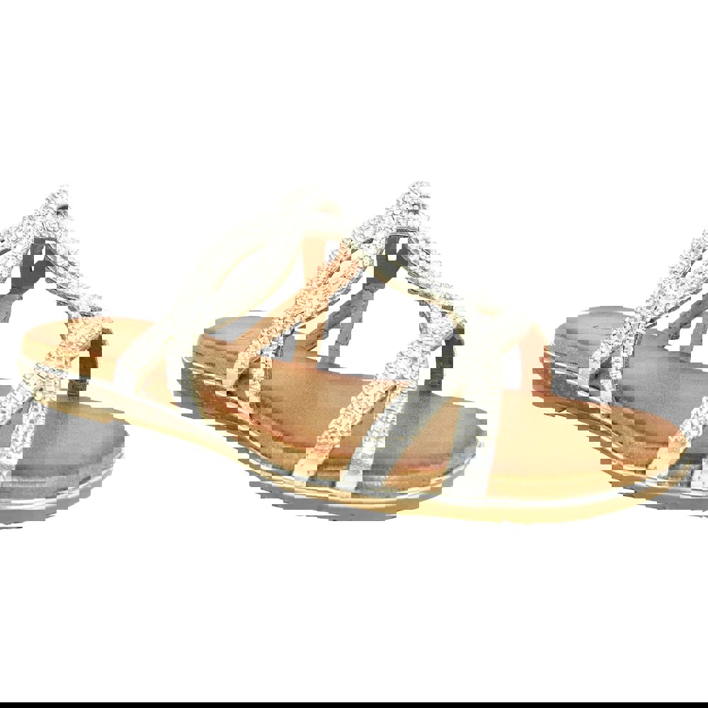 Lunar Women's Gabriela Sandals - Silver