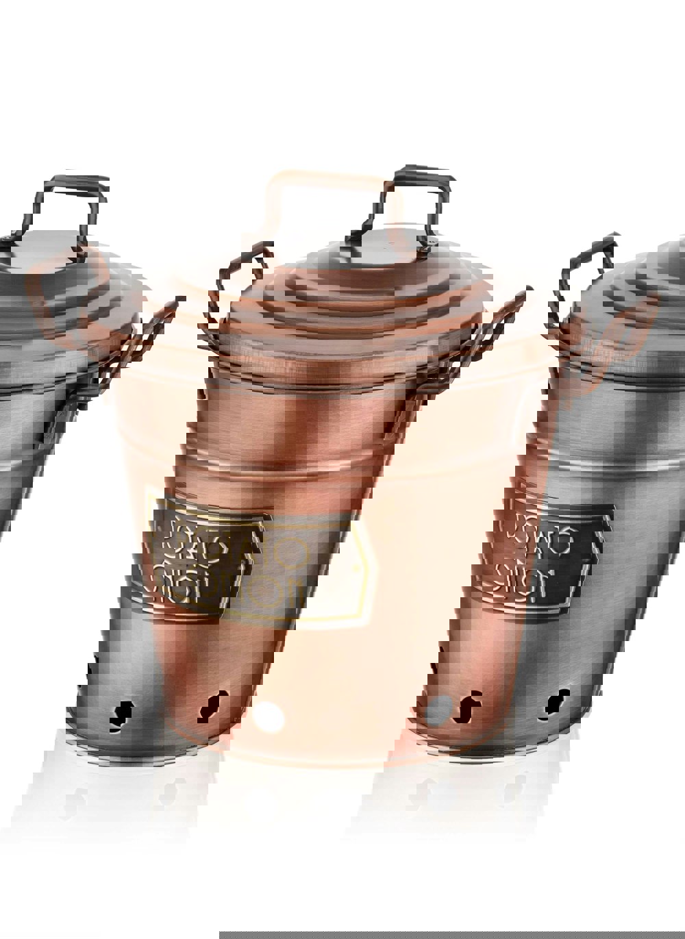 Rozi Copper Potato And Onion Bin