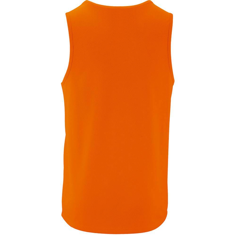 SOLS Mens Performance Tank Top - Neon Orange