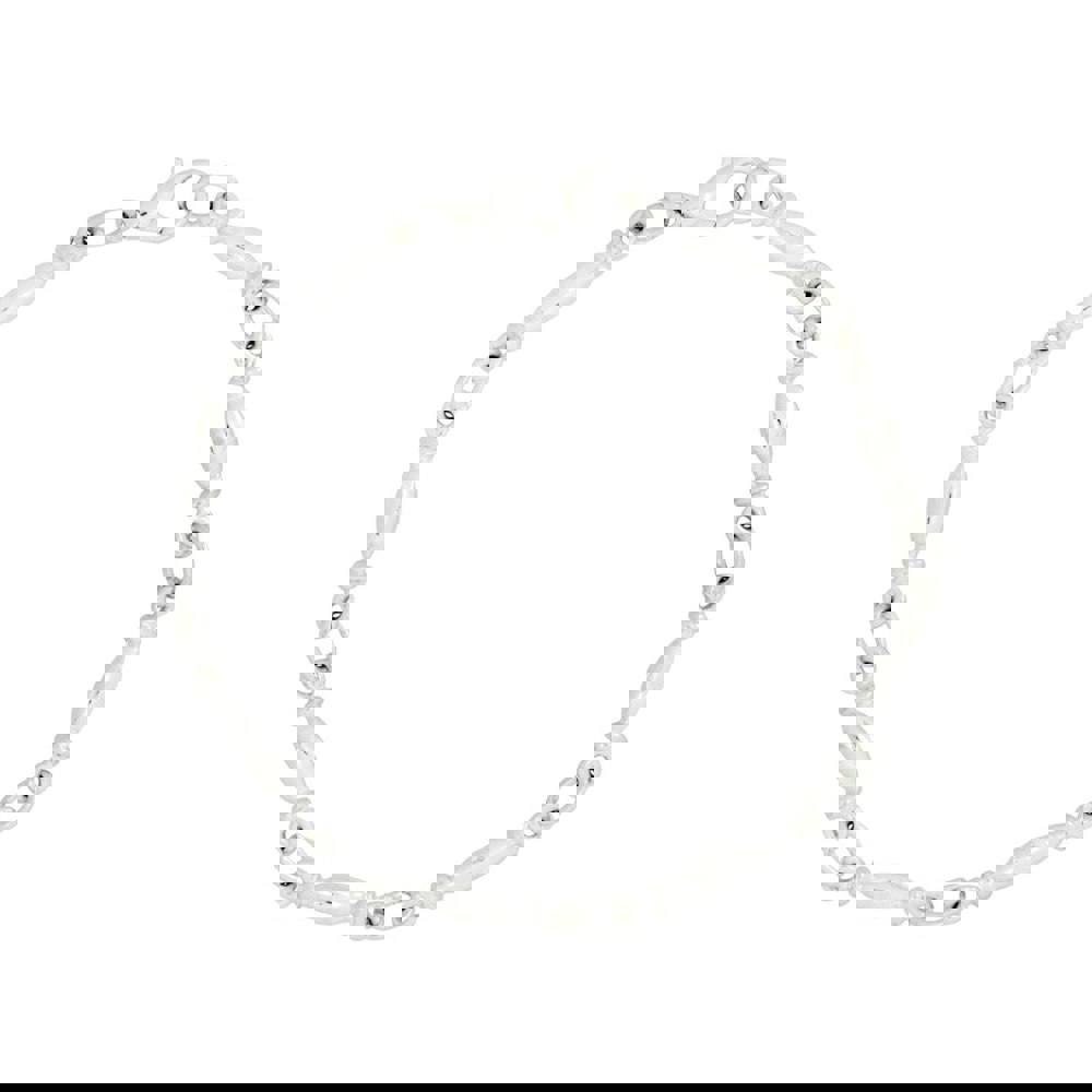 Gold Trip Vintage Silver Link Bracelet