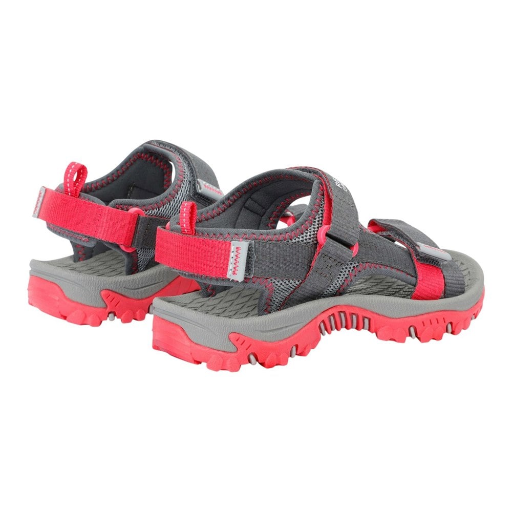 Regatta Kids Blaze Sandals - Granite/Pop Pink