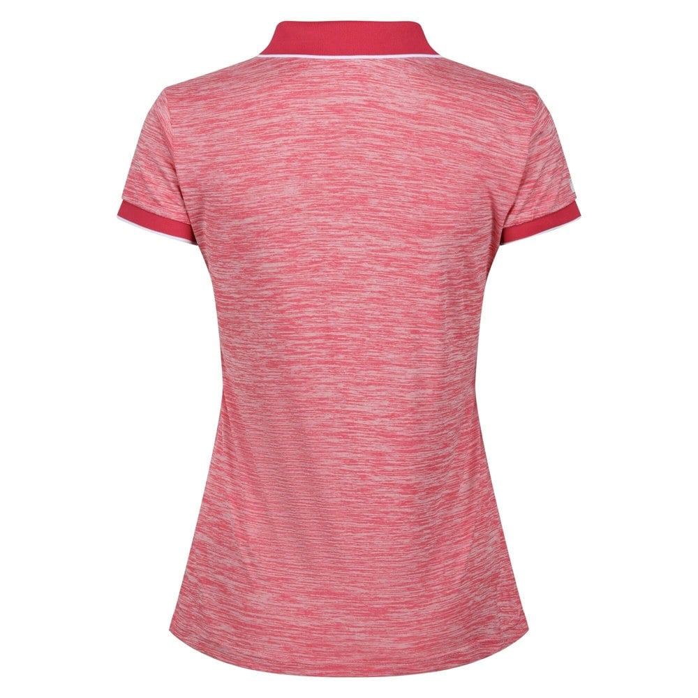 Regatta Womens Remex II Polo Neck T-Shirt - Fruit Dove