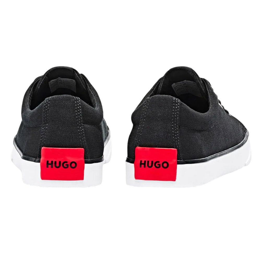 Hugo Mens Dyer Canvas Trainers - Black
