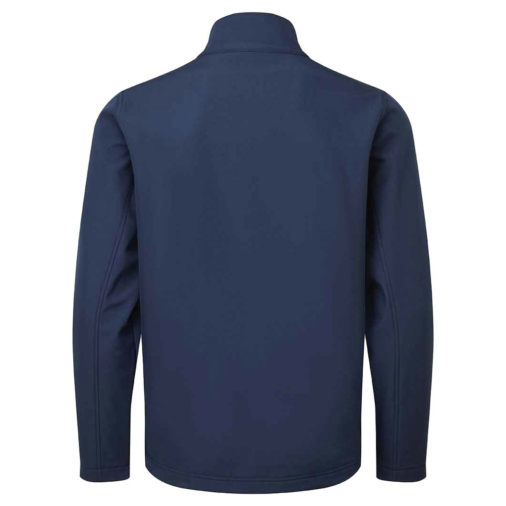 Premier Mens Recycled Wind Resistant Soft Shell Jacket - Navy