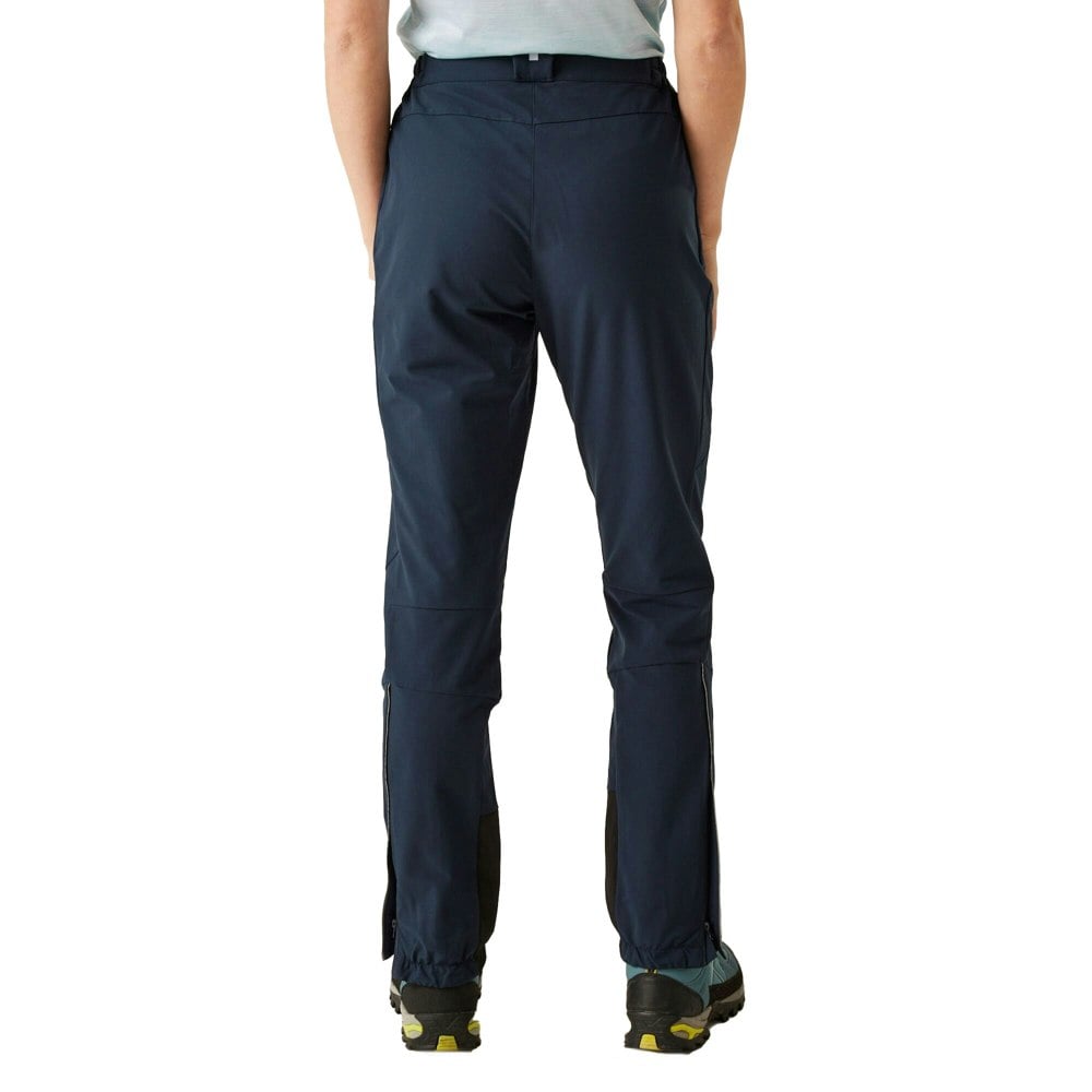 Regatta Womens/Ladies Mountain Hiking Trousers - Navy/Navy