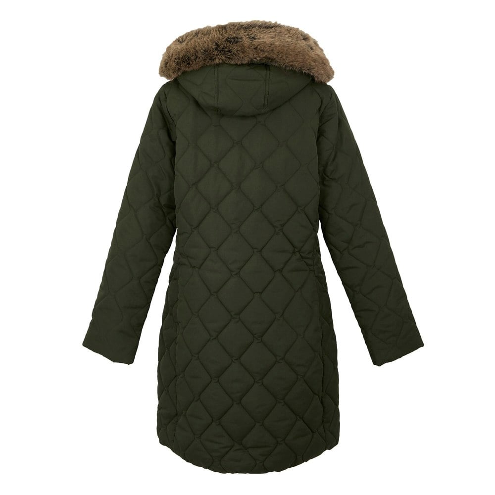 Regatta Womens/Ladies Fritha III Insulated Parka - Dark Khaki
