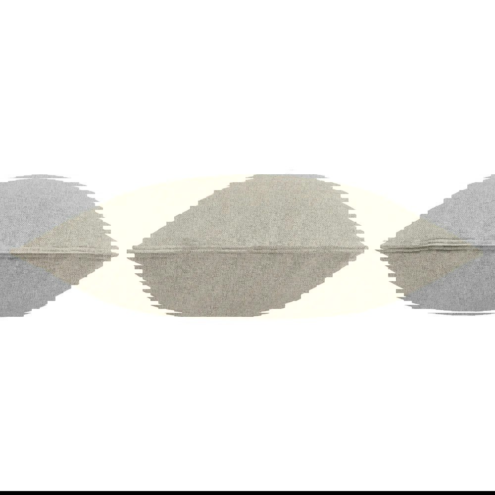 Furn Dawn Piping Detail Textured Cushion Cover - Grey