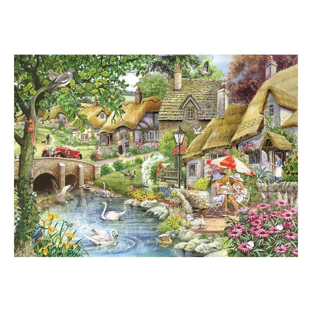 The House of Puzzles Morning Coffee - 1000 Piece Jigsaw Puzzle