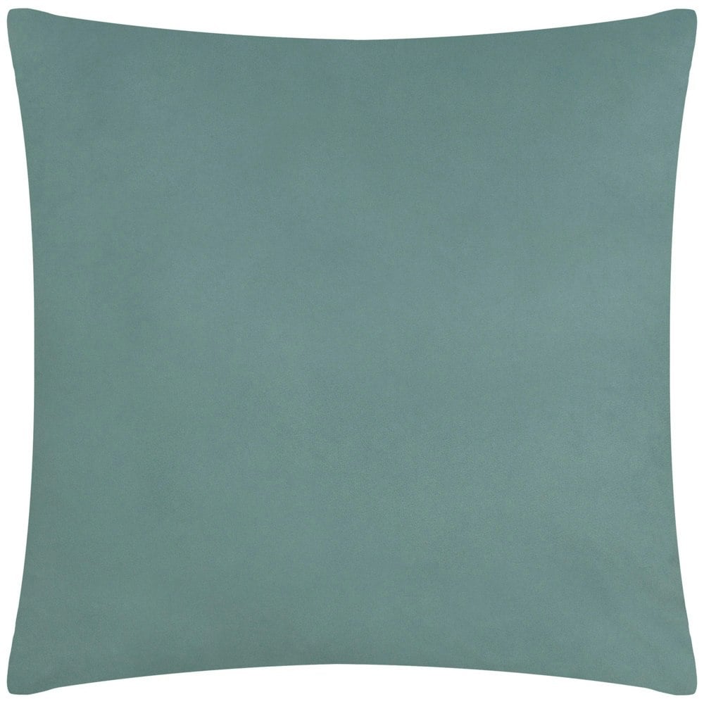 Paoletti Bardot Cut Velvet Cushion Cover - Pink/Avocado Green