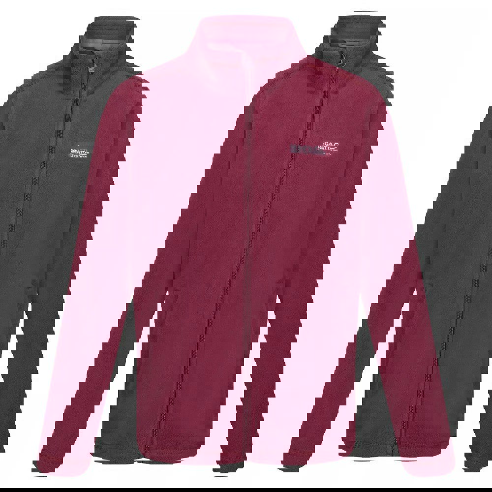 Regatta Great Outdoors Childrens/Kids King II Lightweight Full Zip Fleece Jacket - Amaranth Haze