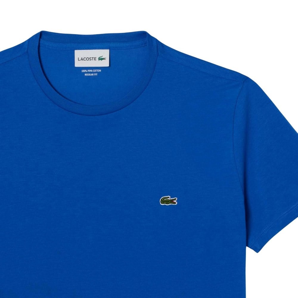 Lacoste Unisex Adult Pima Cotton T-Shirt - Royal Blue