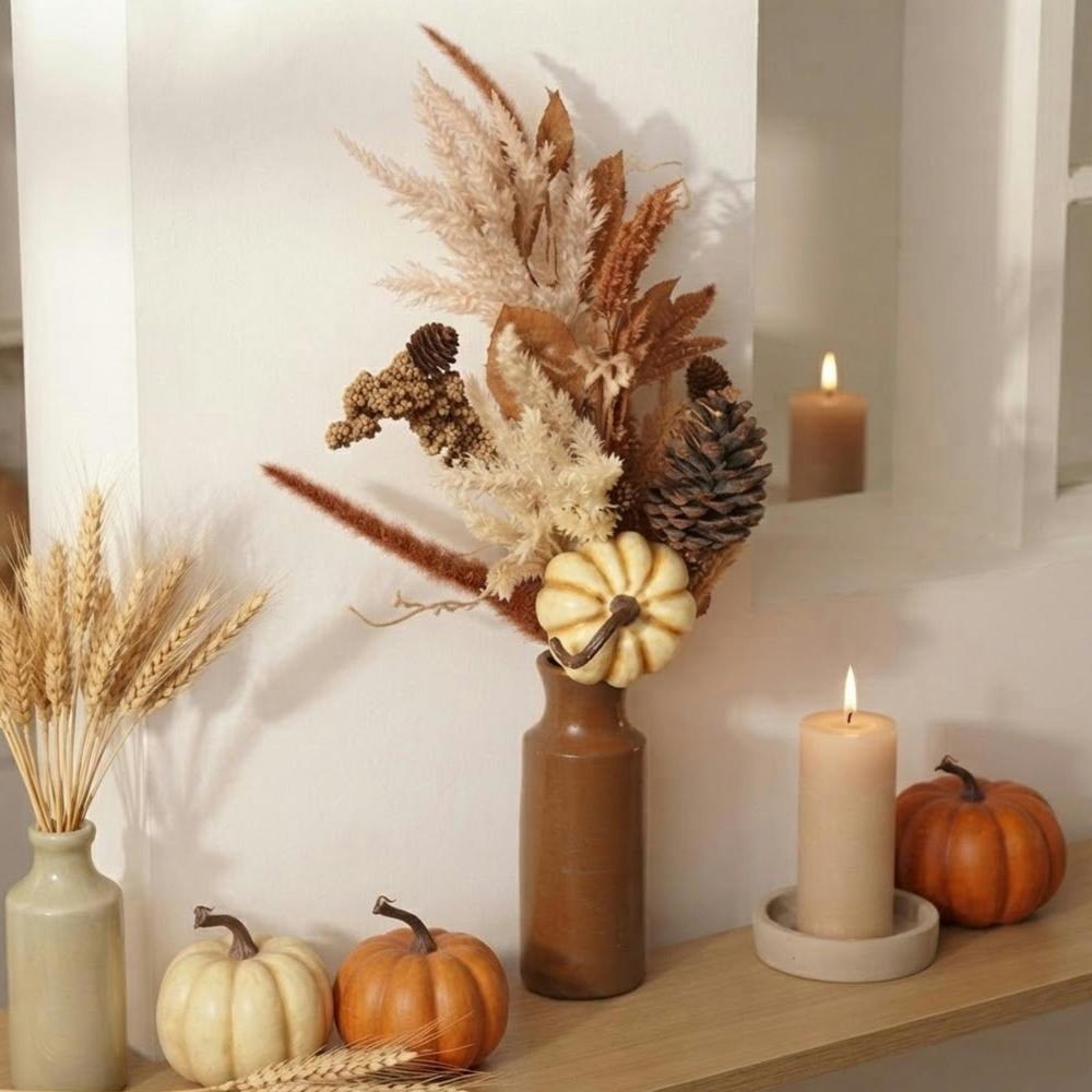 Garden Greatness Neutral Autumnal Decorative Display Pick