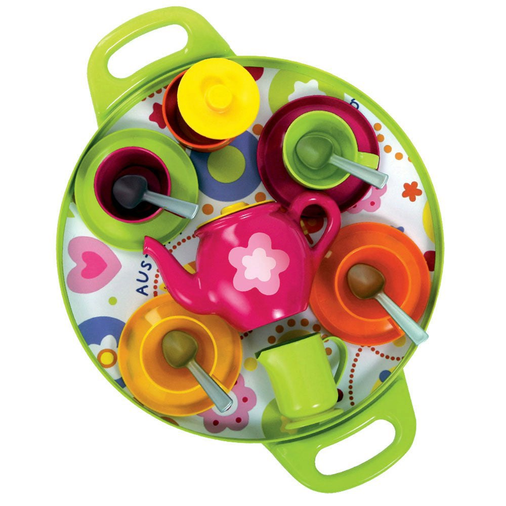 Gowi Toys 18 Piece Afternoon Tea Tray Set