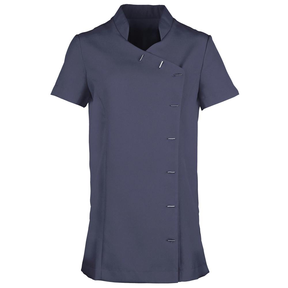 Premier Womens/Ladies *Orchid* Tunic / Health Beauty & Spa / Workwear (Pack of 2) - Navy - Navy