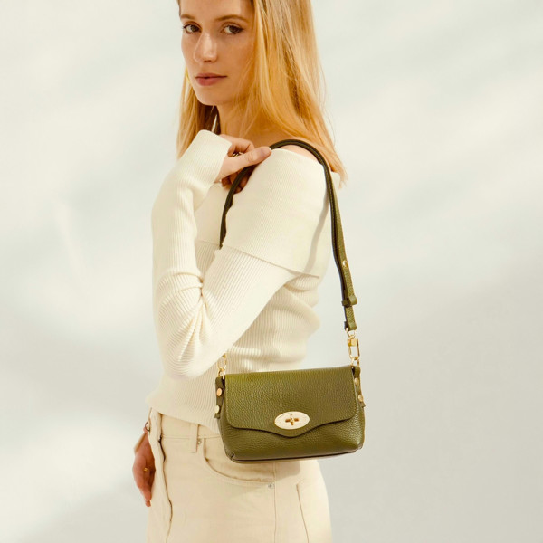 Apatchy London Olive Maddie Bag