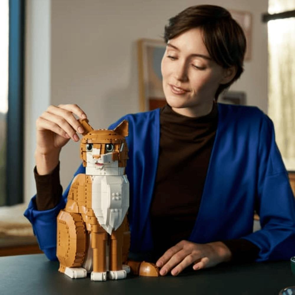 LEGO Ideas 21376 Orange Cat