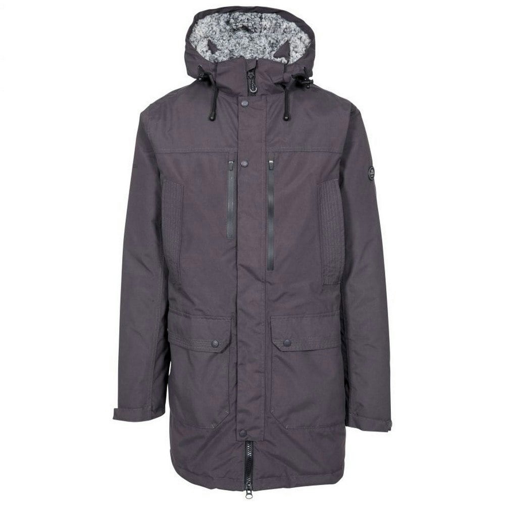 Trespass Mens Quaintonring Waterproof Jacket - Dark Grey