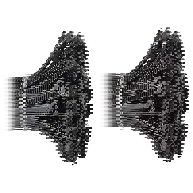 Pack of 100 Black Self Locking Cable Ties - Lighting Legends