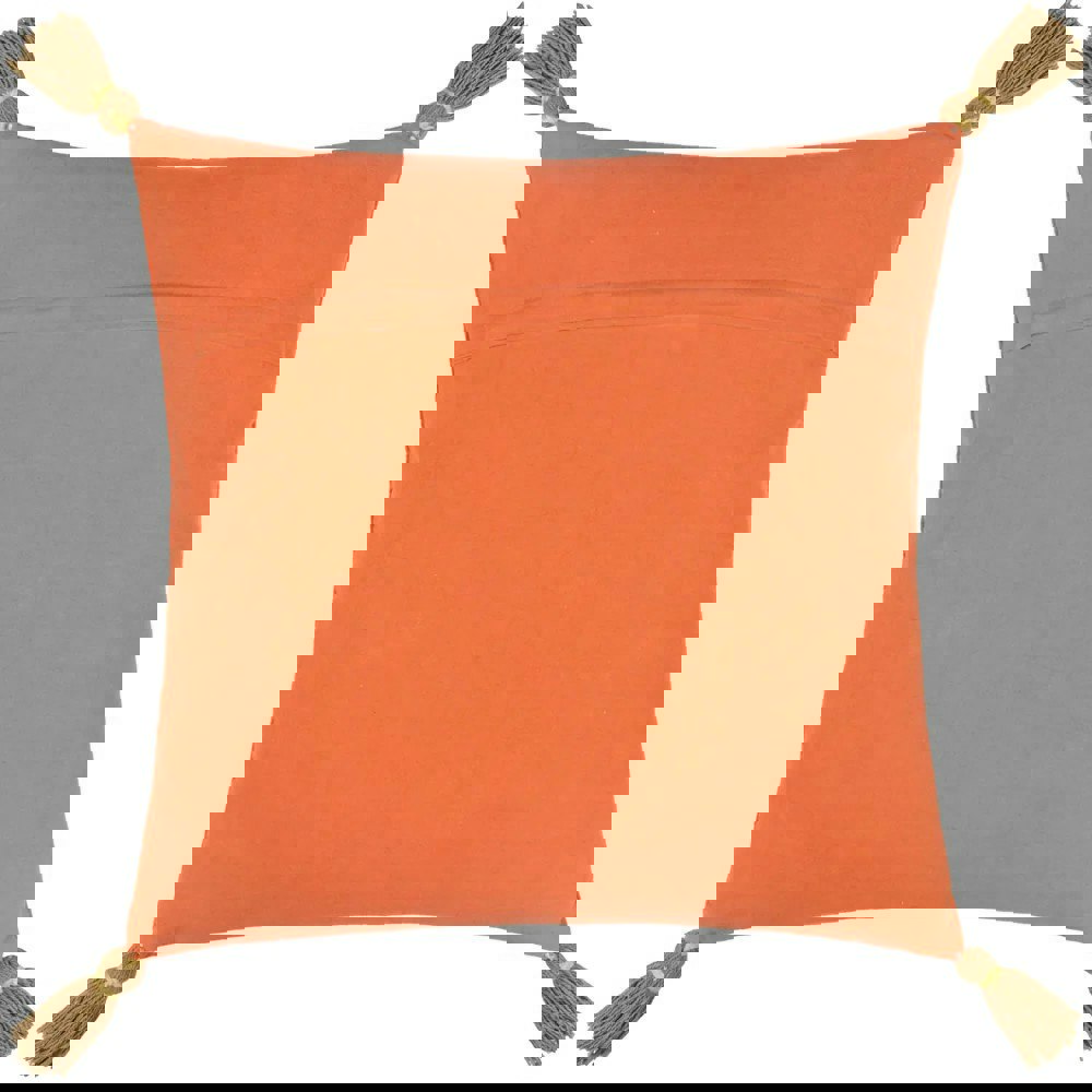 Wylder Kushiro Embroidered Cushion Cover - Coral