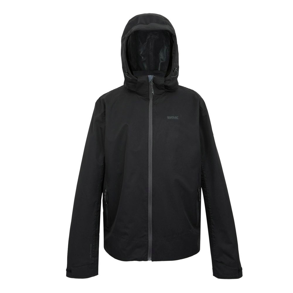 Regatta Mens Oakhowe Waterproof Jacket - Black