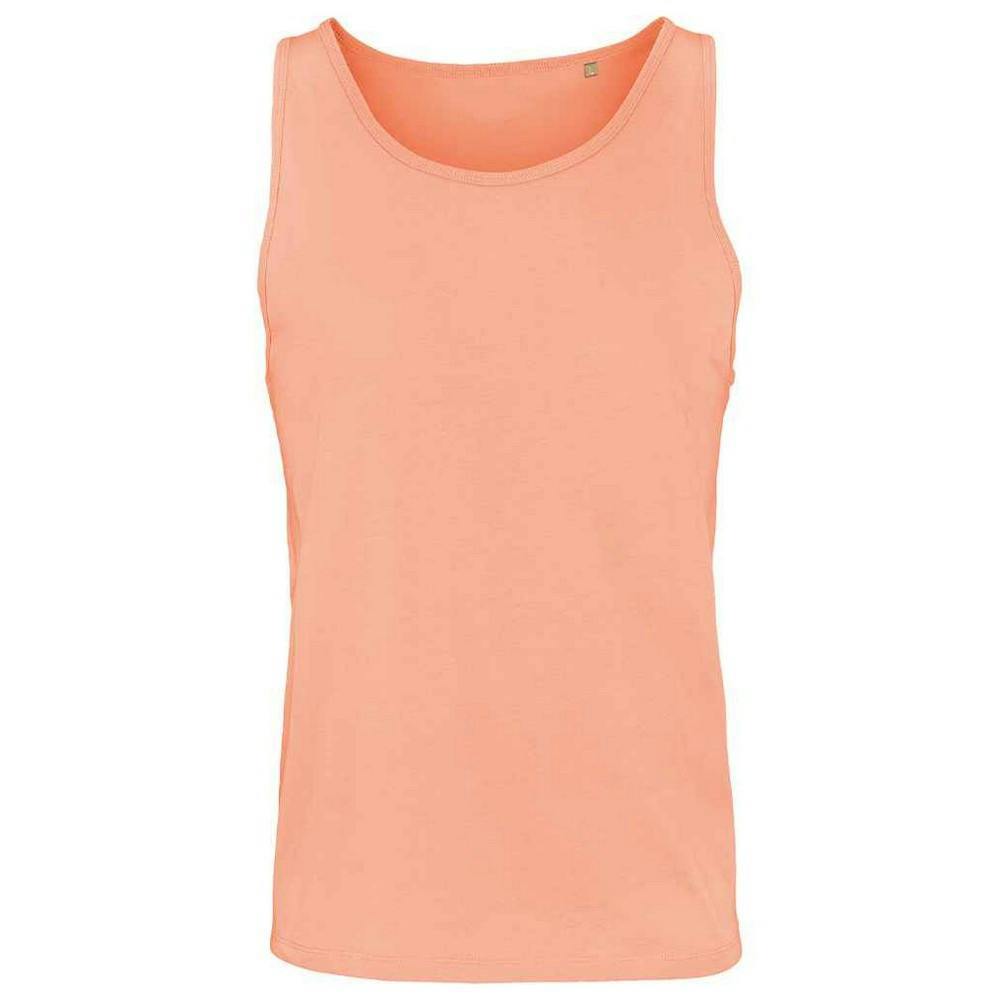 SOLS Unisex Adult Crusader Organic Cotton Tank Top - Peach - Peach - 100% Organic Cotton