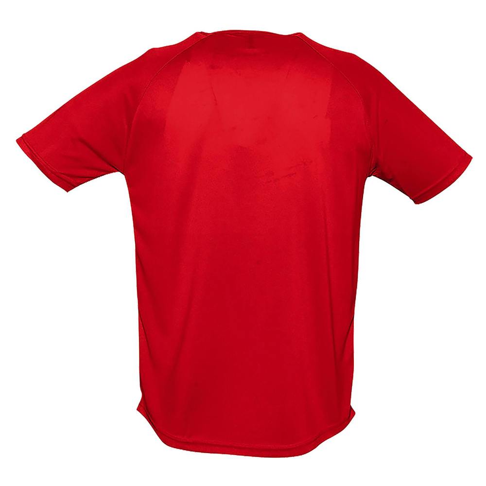 SOLS Mens Sporty Short Sleeve Performance T-Shirt - Red