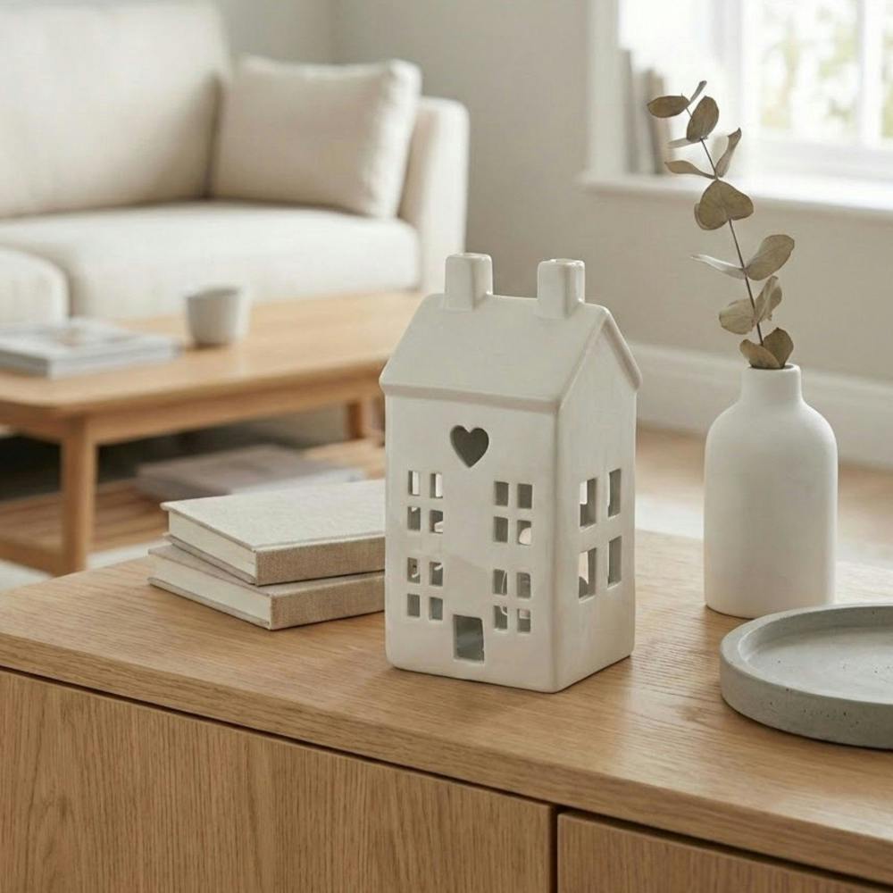 Garden Greatness Dainty House Heart Tealight Holder