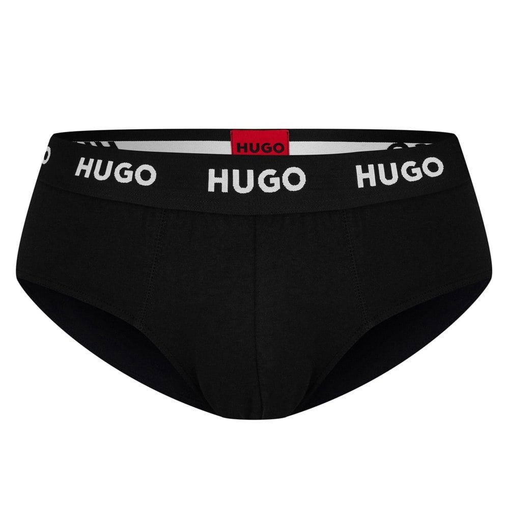 Hugo Mens Briefs (Pack of 3) - Black