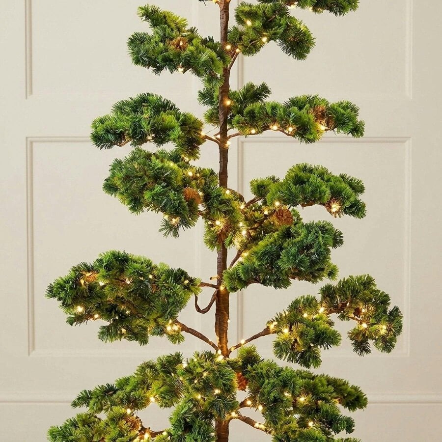 Garden Greatness Japanese Pine Tree with 370 Warm White LED Lights