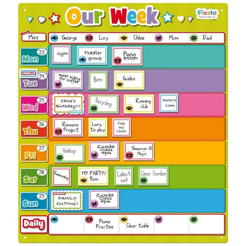 Fiesta Crafts Magnetic Our Week