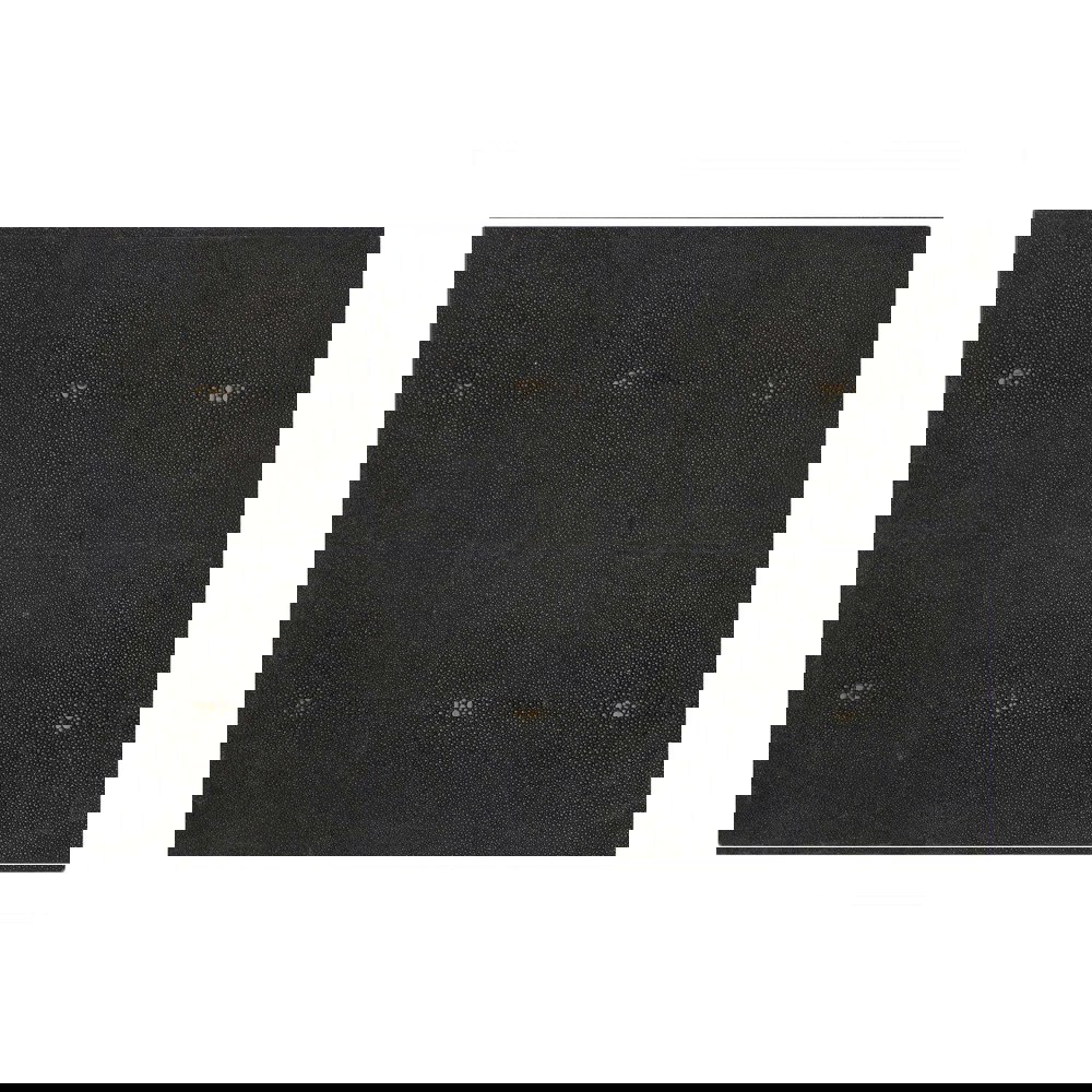 Serving Mat / Grand Placemat Faux Shagreen Chocolate - Posh Trading Company  - Interior furnishings london
