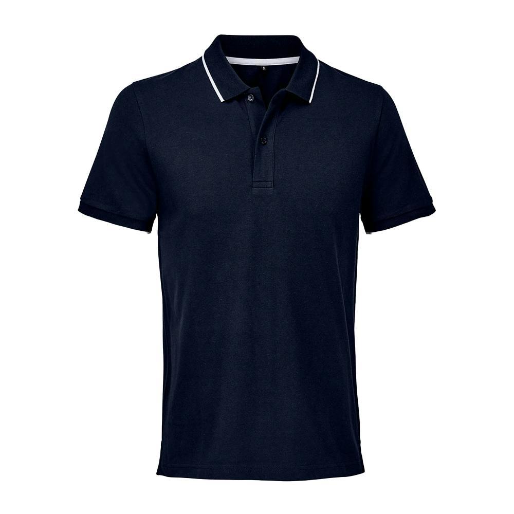 SOLS Unisex Adult Palermo Polo Shirt - French Navy/White - French Navy/White