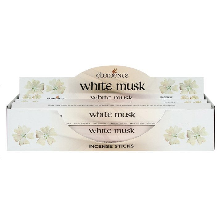 Serano Set of 6 Packets of Elements White Musk Incense Sticks