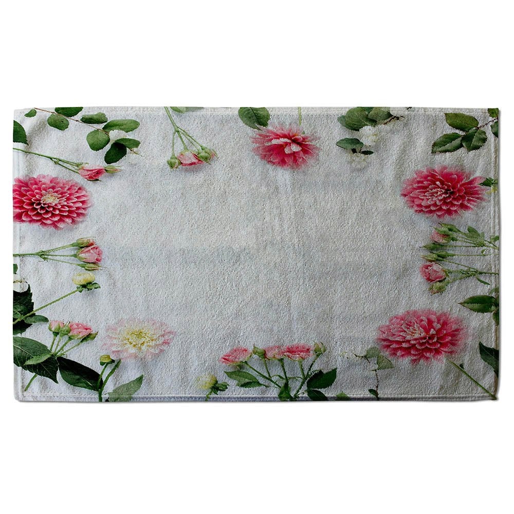Benjamin Tate Design Scattered Flowers (Bath Towel)
