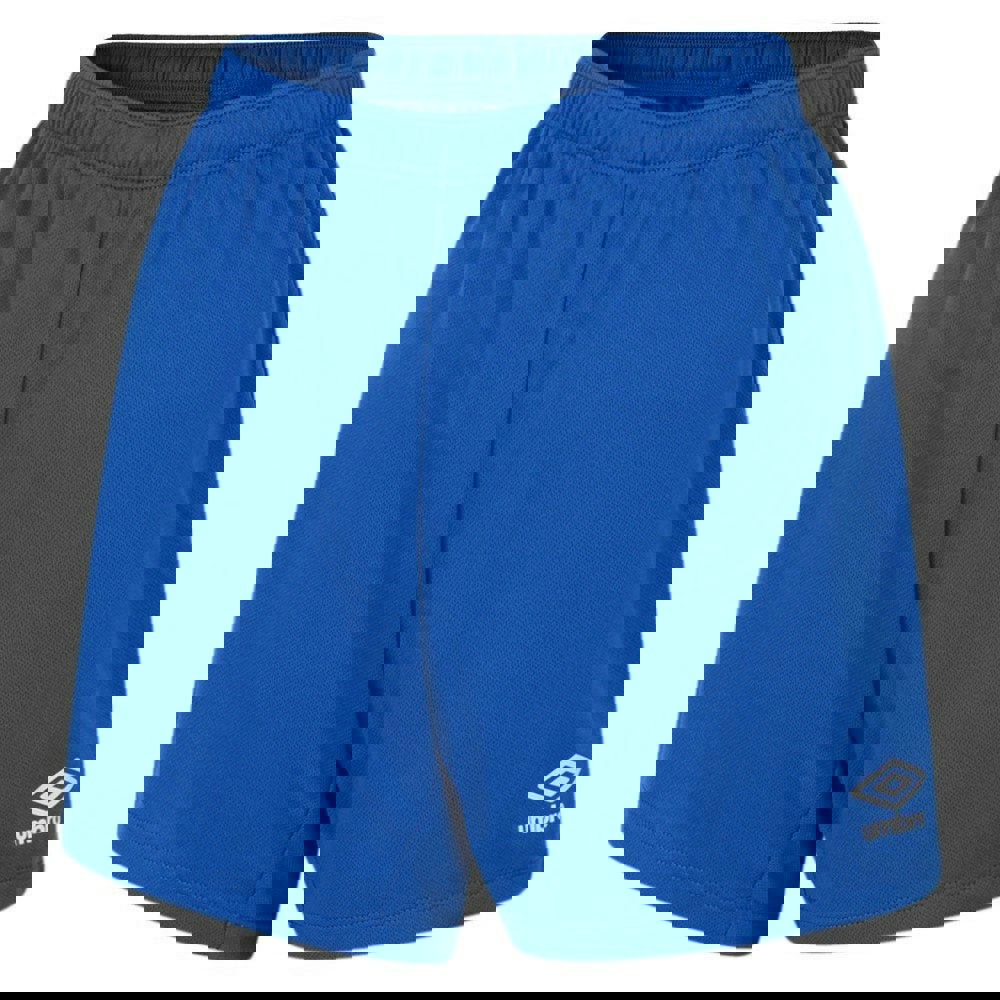 Umbro Womens/Ladies Club Logo Shorts - Royal Blue