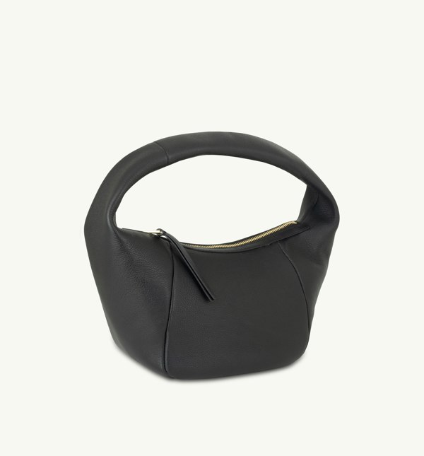 Apatchy London The Jasmine Leather Bag - Black