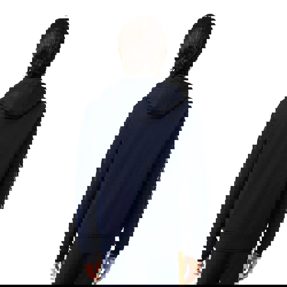 Lacoste Mens Colour Block Full Zip Hoodie - Navy