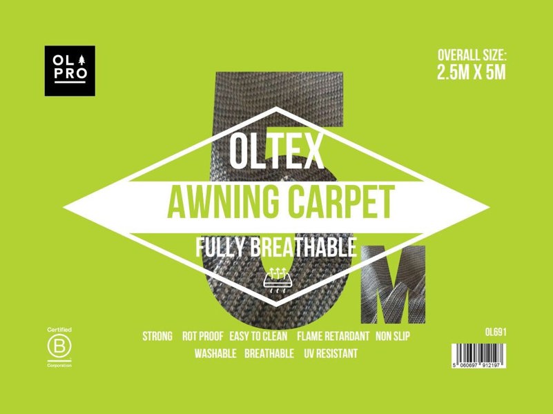 Oltex Breathable Awning Groundsheet 2.5m X 5m - Blue OLPRO