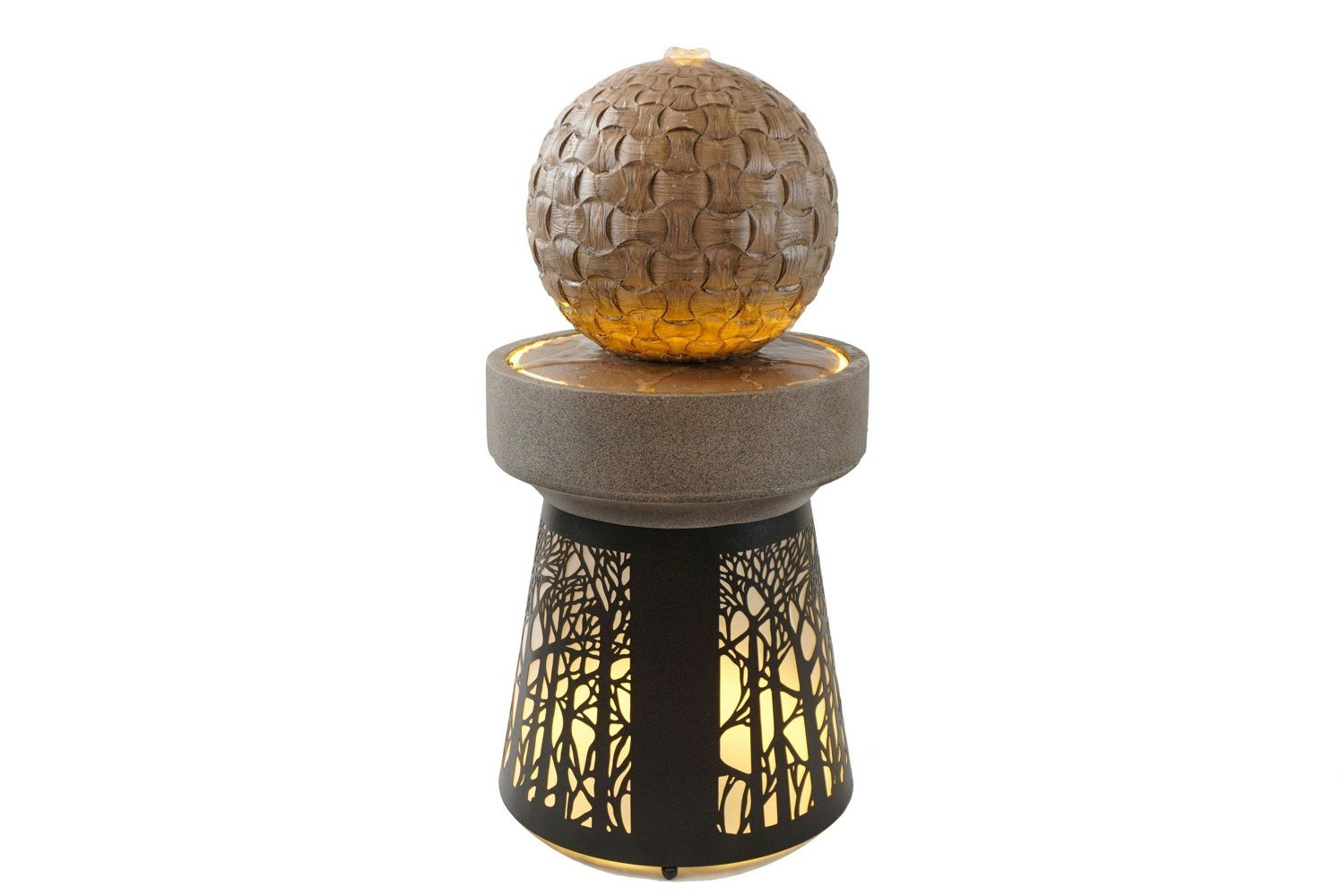 Tranquillity Water Features Whiteabbey Sphere On Column Water Feature