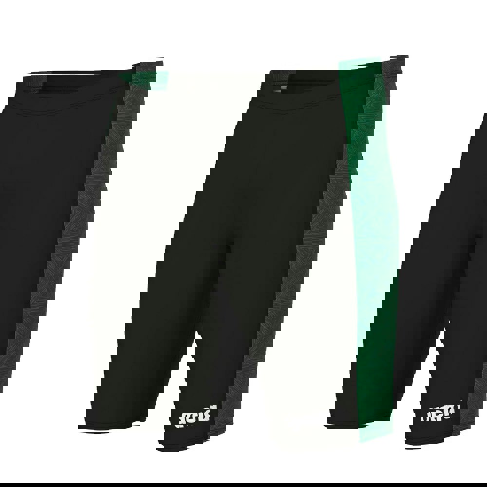 Arena Mens Jammer Abstract Tiles Swim Shorts - Black/Green