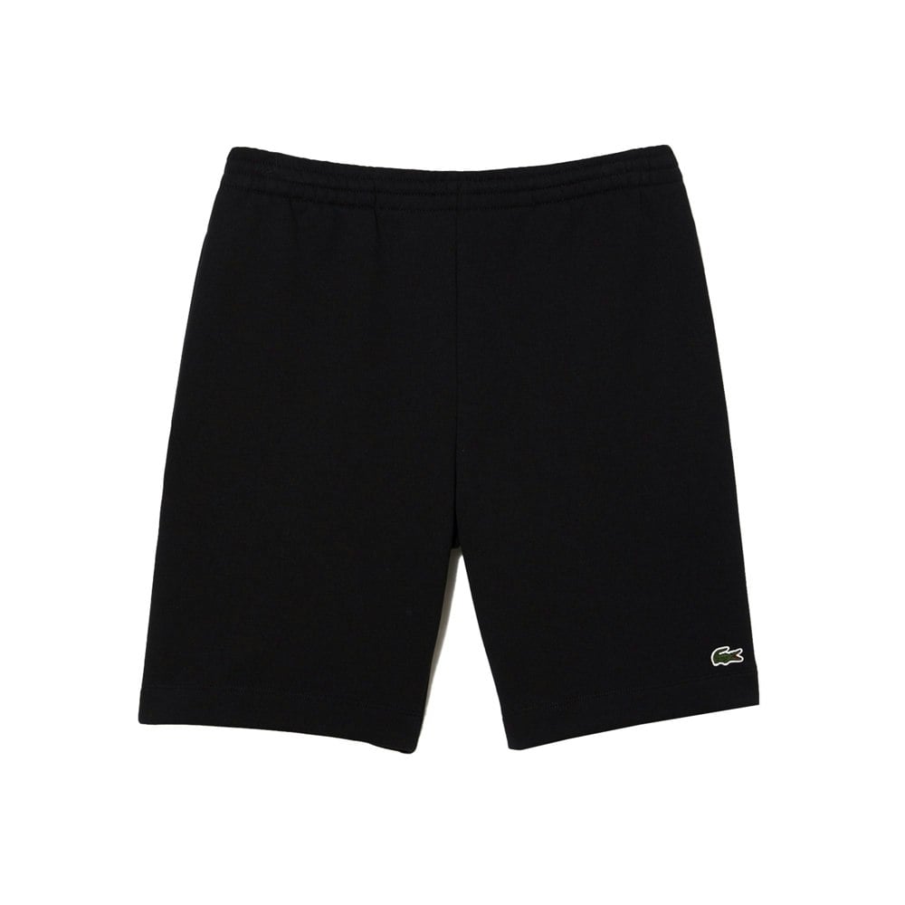 Lacoste Regular Fit Fleece Shorts Black