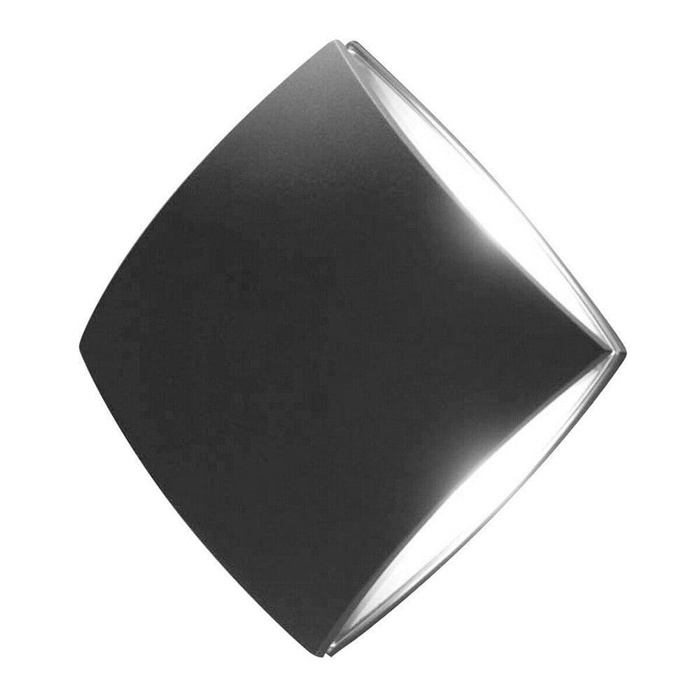 Outdoor IP54 Wall Light Sconce Graphite Finish LED 11W Bulb Outside External Loops