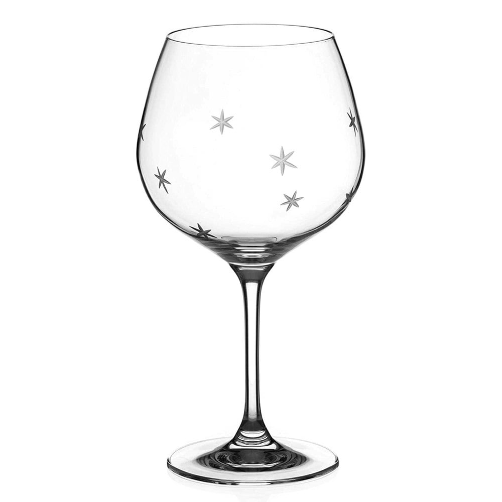 Diamante Northern Star Crystal Gin Glass - Single Glass