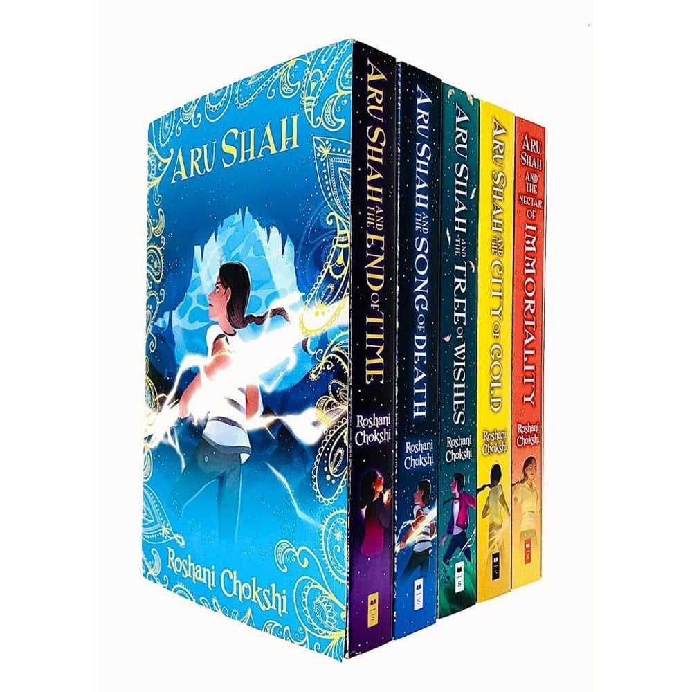 Aru Shah Series Books 1-5 Collection by Roshani Chokshi End of Time, Song of Death & more