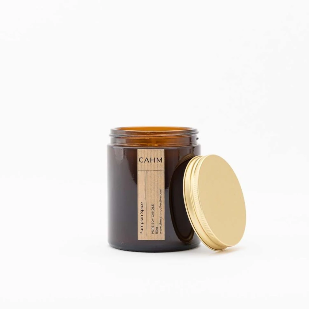 CAHM Pumpkin Spice - CAHM Amber Jar Candle