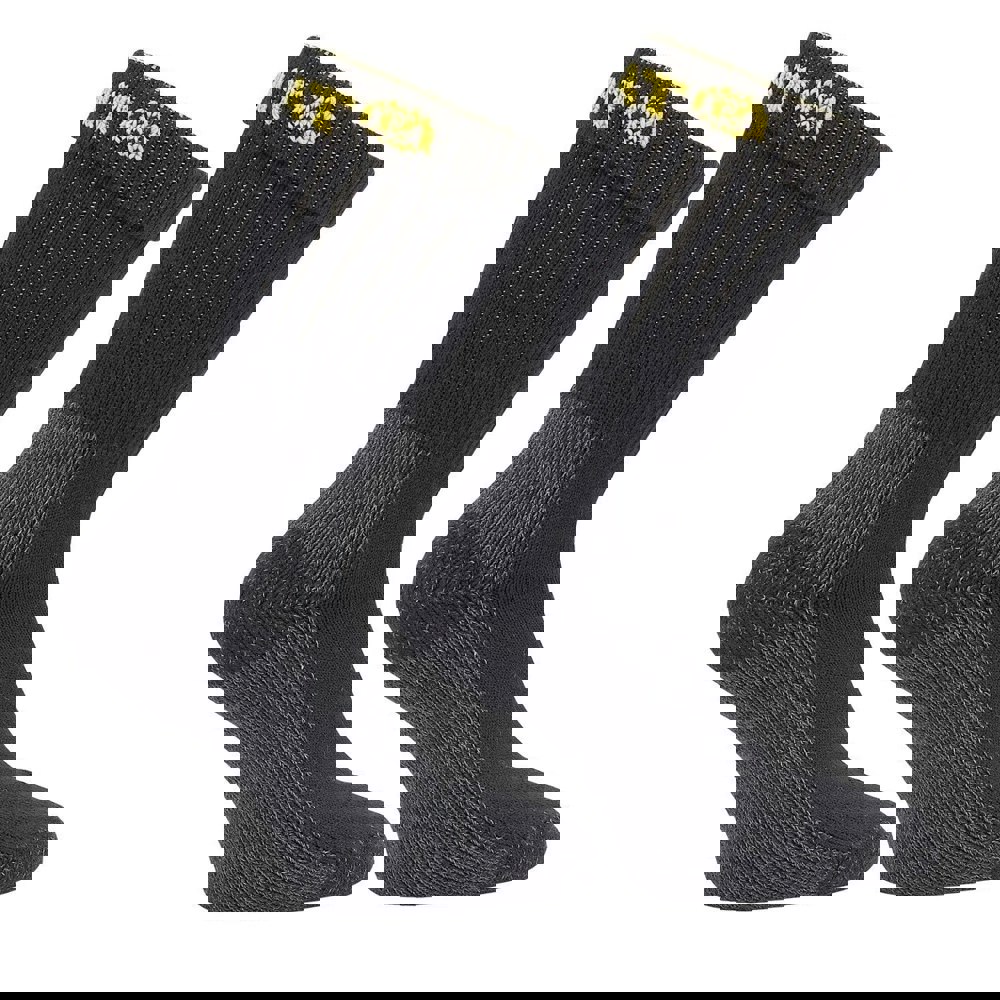 Caterpillar Industrial Work Sock 2 Pk / Mens Socks - Black