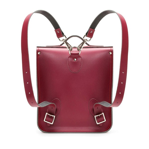 Oxblood Leather City Backpack - Backpack - Zatchels