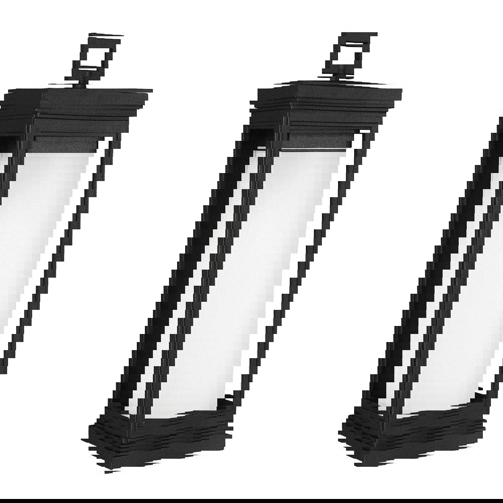 Outdoor IP44 Wall Light Textured Black LED E27 75W d00943 Loops