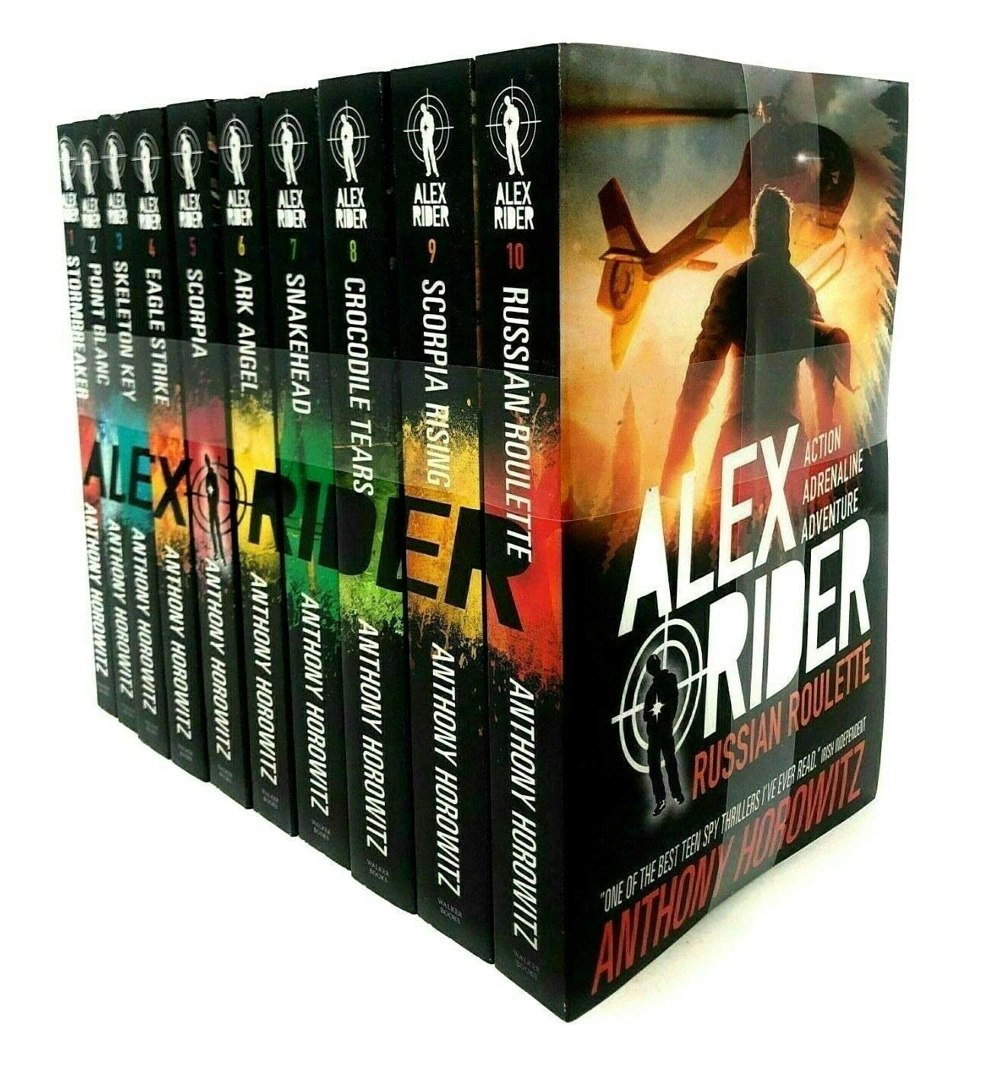 Alex Rider 10 Books Collection Box Set by Anthony | Rackhams